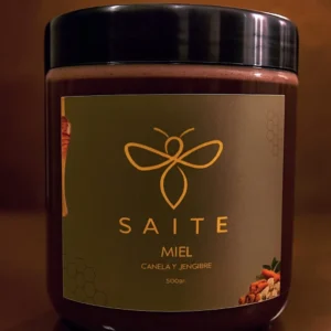 Miel SAITE – Miel + Canela + Jengibre – 600 gr